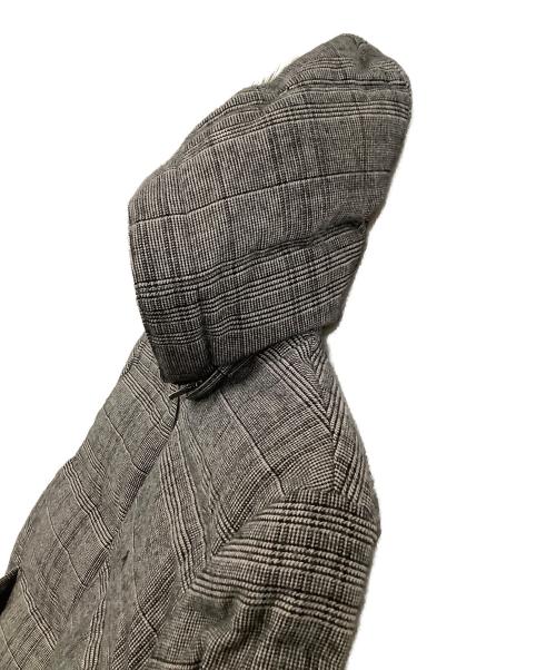 BURBERRY BLACK LABEL（バーバリーブラックレーベル）BURBERRY BLACK LABEL (バーバリーブラックレーベル) 中綿ジャケット　チェック ブラック サイズ:Mの古着・服飾アイテム