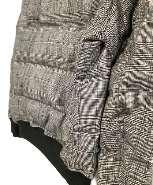 BURBERRY BLACK LABEL（バーバリーブラックレーベル）BURBERRY BLACK LABEL (バーバリーブラックレーベル) 中綿ジャケット　チェック ブラック サイズ:Mの古着・服飾アイテム