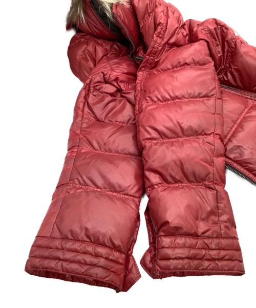 BURBERRY BLACK LABEL（バーバリーブラックレーベル）BURBERRY BLACK LABEL (バーバリーブラックレーベル) ダウンジャケット　裏地ノバチェック レッド サイズ:Mの古着・服飾アイテム
