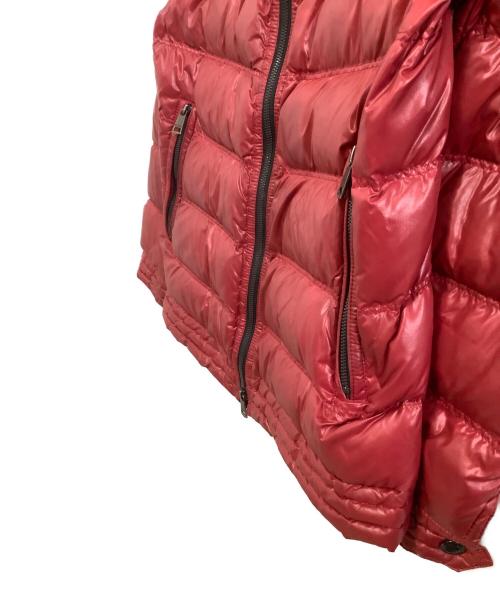 BURBERRY BLACK LABEL（バーバリーブラックレーベル）BURBERRY BLACK LABEL (バーバリーブラックレーベル) ダウンジャケット　裏地ノバチェック レッド サイズ:Mの古着・服飾アイテム