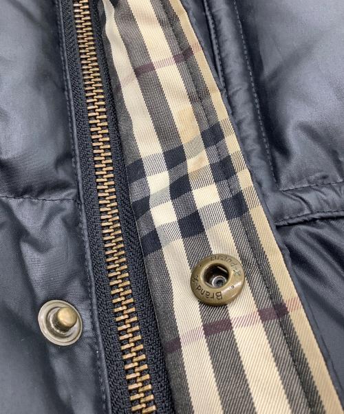BURBERRY BLACK LABEL（バーバリーブラックレーベル）BURBERRY BLACK LABEL (バーバリーブラックレーベル) ダウンジャケット　裏地ノバチェック ブラック サイズ:Mの古着・服飾アイテム