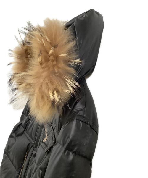 BURBERRY BLACK LABEL（バーバリーブラックレーベル）BURBERRY BLACK LABEL (バーバリーブラックレーベル) ダウンジャケット　裏地ノバチェック ブラック サイズ:Mの古着・服飾アイテム