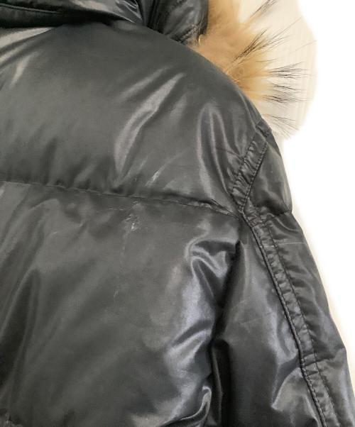 BURBERRY BLACK LABEL（バーバリーブラックレーベル）BURBERRY BLACK LABEL (バーバリーブラックレーベル) ダウンジャケット　裏地ノバチェック ブラック サイズ:Mの古着・服飾アイテム