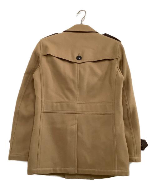 BURBERRY BLACK LABEL（バーバリーブラックレーベル）BURBERRY BLACK LABEL (バーバリーブラックレーベル) Pコート ベージュ サイズ:Mの古着・服飾アイテム
