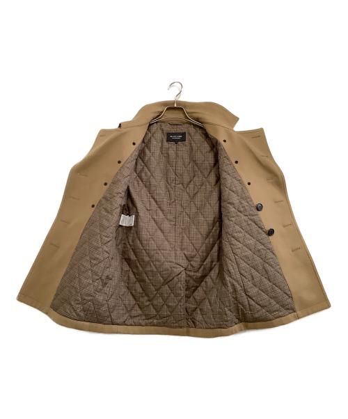 BURBERRY BLACK LABEL（バーバリーブラックレーベル）BURBERRY BLACK LABEL (バーバリーブラックレーベル) Pコート ベージュ サイズ:Mの古着・服飾アイテム