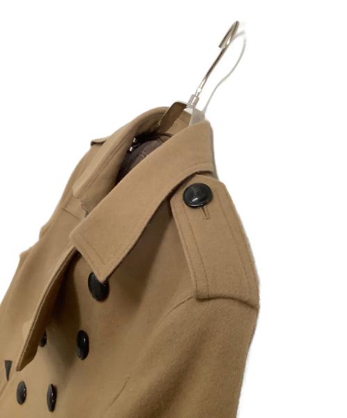 BURBERRY BLACK LABEL（バーバリーブラックレーベル）BURBERRY BLACK LABEL (バーバリーブラックレーベル) Pコート ベージュ サイズ:Mの古着・服飾アイテム