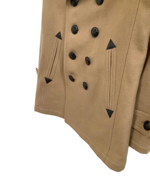 BURBERRY BLACK LABEL（バーバリーブラックレーベル）BURBERRY BLACK LABEL (バーバリーブラックレーベル) Pコート ベージュ サイズ:Mの古着・服飾アイテム