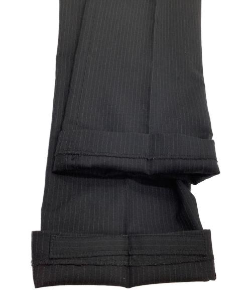 BURBERRY BLACK LABEL（バーバリーブラックレーベル）BURBERRY BLACK LABEL (バーバリーブラックレーベル) セットアップスーツ ストライプ ブラック サイズ:38Rの古着・服飾アイテム