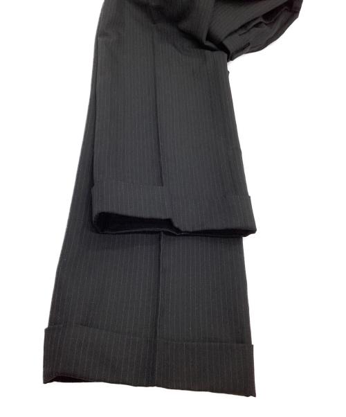 BURBERRY BLACK LABEL（バーバリーブラックレーベル）BURBERRY BLACK LABEL (バーバリーブラックレーベル) セットアップスーツ ストライプ ブラック サイズ:38Rの古着・服飾アイテム