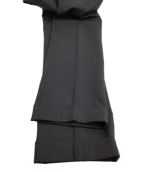 BURBERRY BLACK LABEL（バーバリーブラックレーベル）BURBERRY BLACK LABEL (バーバリーブラックレーベル) セットアップスーツ ストライプ ブラック サイズ:38Rの古着・服飾アイテム