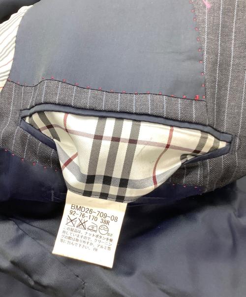 BURBERRY BLACK LABEL（バーバリーブラックレーベル）BURBERRY BLACK LABEL (バーバリーブラックレーベル) セットアップスーツ グレー サイズ:38Rの古着・服飾アイテム