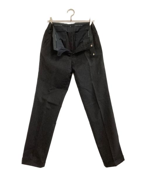 BURBERRY BLACK LABEL（バーバリーブラックレーベル）BURBERRY BLACK LABEL (バーバリーブラックレーベル) セットアップスーツ ストライプ ブラック サイズ:38Rの古着・服飾アイテム