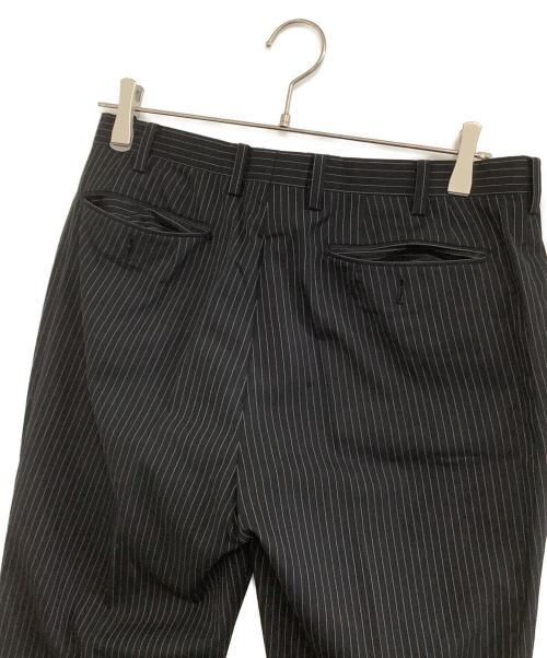BURBERRY BLACK LABEL（バーバリーブラックレーベル）BURBERRY BLACK LABEL (バーバリーブラックレーベル) セットアップスーツ ストライプ ブラック サイズ:38Rの古着・服飾アイテム