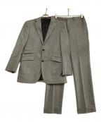 BURBERRY BLACK LABELバーバリーブラックレーベル）の古着「セットアップスーツ 	チェック」｜グレー