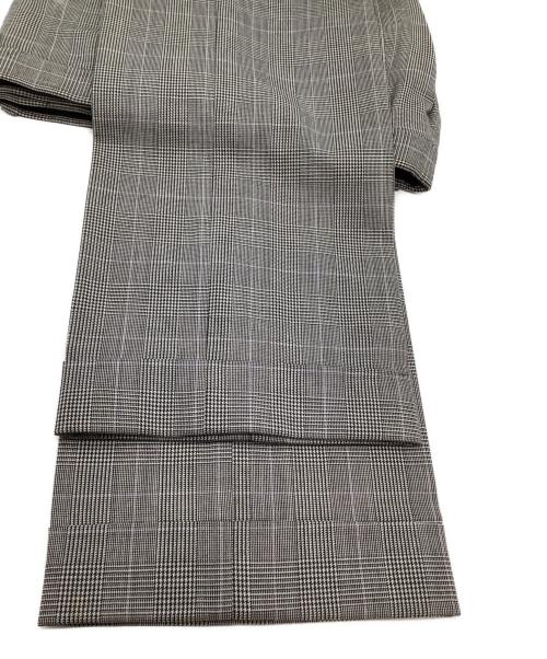 BURBERRY BLACK LABEL（バーバリーブラックレーベル）BURBERRY BLACK LABEL (バーバリーブラックレーベル) セットアップスーツ 	チェック グレー サイズ:38Rの古着・服飾アイテム