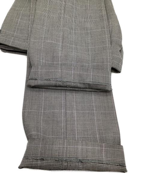 BURBERRY BLACK LABEL（バーバリーブラックレーベル）BURBERRY BLACK LABEL (バーバリーブラックレーベル) セットアップスーツ 	チェック グレー サイズ:38Rの古着・服飾アイテム