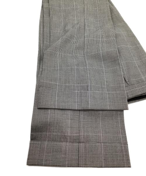 BURBERRY BLACK LABEL（バーバリーブラックレーベル）BURBERRY BLACK LABEL (バーバリーブラックレーベル) セットアップスーツ 	チェック グレー サイズ:38Rの古着・服飾アイテム