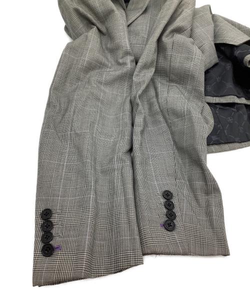 BURBERRY BLACK LABEL（バーバリーブラックレーベル）BURBERRY BLACK LABEL (バーバリーブラックレーベル) セットアップスーツ 	チェック グレー サイズ:38Rの古着・服飾アイテム