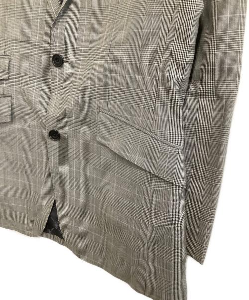 BURBERRY BLACK LABEL（バーバリーブラックレーベル）BURBERRY BLACK LABEL (バーバリーブラックレーベル) セットアップスーツ 	チェック グレー サイズ:38Rの古着・服飾アイテム