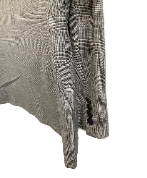 BURBERRY BLACK LABEL（バーバリーブラックレーベル）BURBERRY BLACK LABEL (バーバリーブラックレーベル) セットアップスーツ 	チェック グレー サイズ:38Rの古着・服飾アイテム