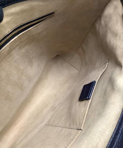 HushTug（ハッシュタグ）HushTug (ハッシュタグ) トートバッグ ネイビーの古着・服飾アイテム