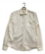 Frank&Eileenフランクアンドアイリーン）の古着「長袖シャツ　LUKE GYCD ルーク カラー デニムシャツ　LUKE GYCD」｜ホワイト