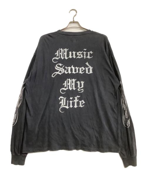 KAMIYA（カミヤ）KAMIYA (カミヤ) MSML (エムエスエムエル) 長袖Tシャツ　24AW グレー サイズ:Lの古着・服飾アイテム