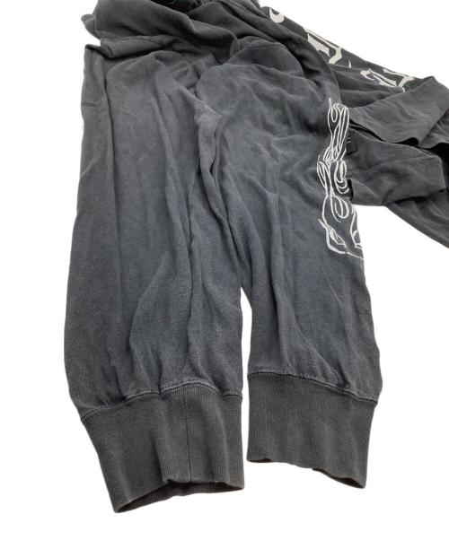 KAMIYA（カミヤ）KAMIYA (カミヤ) MSML (エムエスエムエル) 長袖Tシャツ　24AW グレー サイズ:Lの古着・服飾アイテム