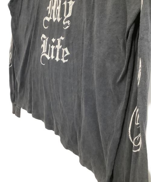 KAMIYA（カミヤ）KAMIYA (カミヤ) MSML (エムエスエムエル) 長袖Tシャツ　24AW グレー サイズ:Lの古着・服飾アイテム