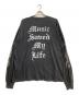KAMIYA (カミヤ) MSML (エムエスエムエル) 長袖Tシャツ　24AW グレー サイズ:L：10000円