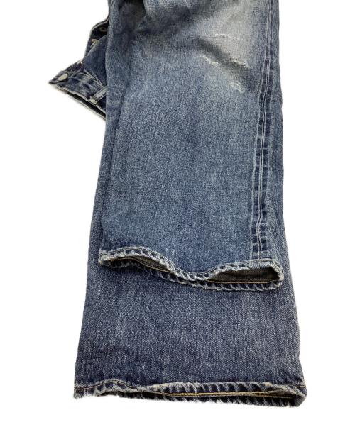 MSML（エムエスエムエル）MSML (エムエスエムエル) デニムパンツ　セルビッジ デニム パンツ ヴィンテージ ウォッシュ ブルー サイズ:Sの古着・服飾アイテム