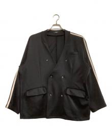 glamb（グラム）の古着「ジャケット　Line Jersey Jacket」｜ブラック