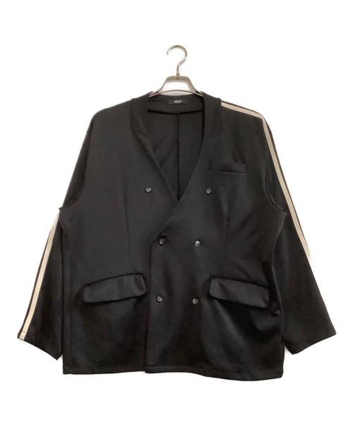 glamb（グラム）glamb (グラム) ジャケット　Line Jersey Jacket ブラック サイズ:Sの古着・服飾アイテム