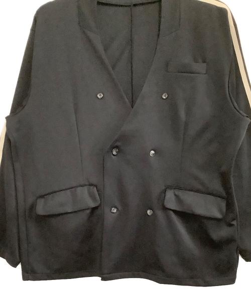 glamb（グラム）glamb (グラム) ジャケット　Line Jersey Jacket ブラック サイズ:Sの古着・服飾アイテム