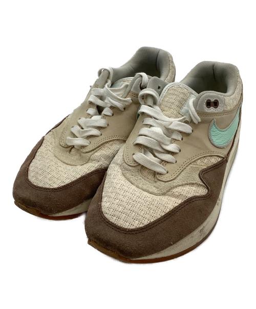 NIKE（ナイキ）NIKE (ナイキ) ローカットスニーカー AIR MAX 1 PREMIUM ブラウン×ベージュ サイズ:26.5の古着・服飾アイテム