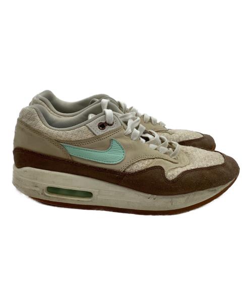 NIKE（ナイキ）NIKE (ナイキ) ローカットスニーカー AIR MAX 1 PREMIUM ブラウン×ベージュ サイズ:26.5の古着・服飾アイテム