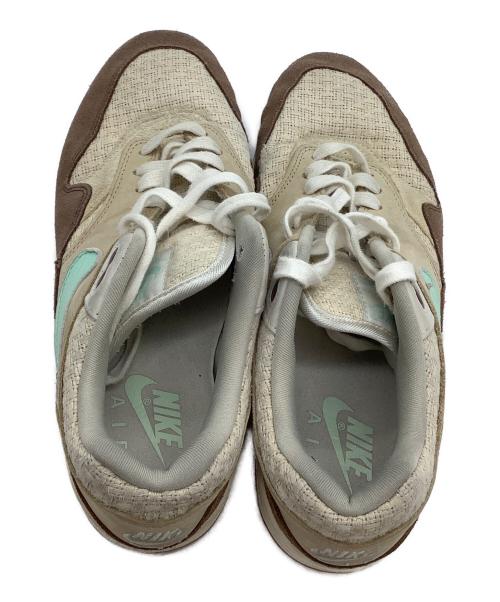 NIKE（ナイキ）NIKE (ナイキ) ローカットスニーカー AIR MAX 1 PREMIUM ブラウン×ベージュ サイズ:26.5の古着・服飾アイテム