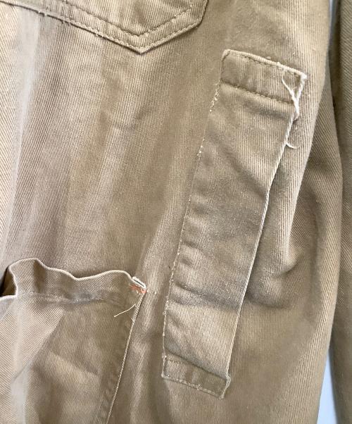 MILITARY（ミリタリー）MILITARY (ミリタリー) ワークコート ベージュ サイズ:表記なしの古着・服飾アイテム