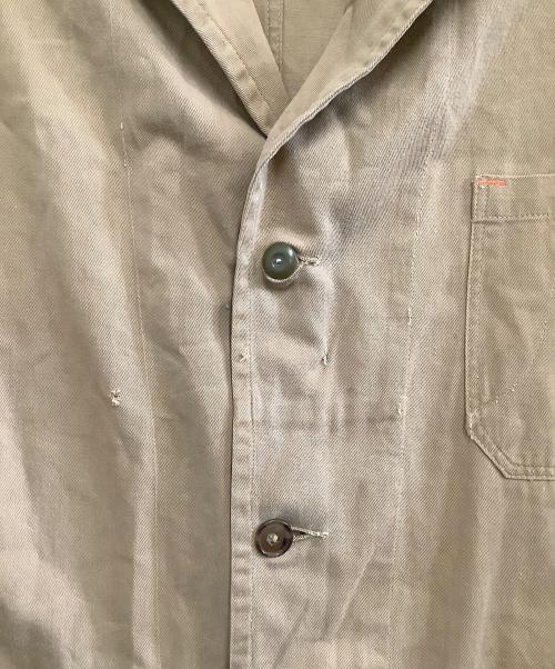 MILITARY（ミリタリー）MILITARY (ミリタリー) ワークコート ベージュ サイズ:表記なしの古着・服飾アイテム