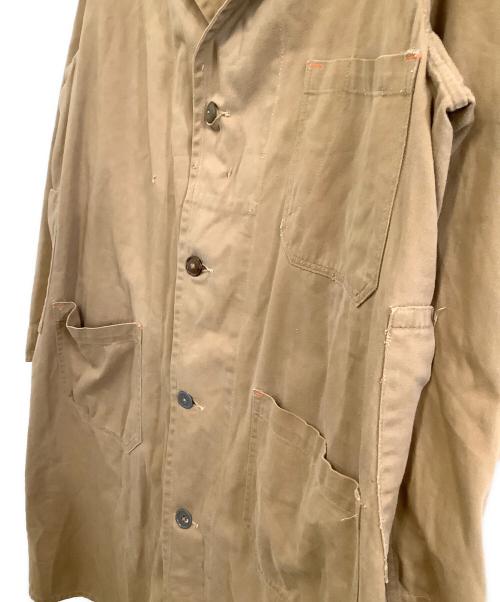 MILITARY（ミリタリー）MILITARY (ミリタリー) ワークコート ベージュ サイズ:表記なしの古着・服飾アイテム