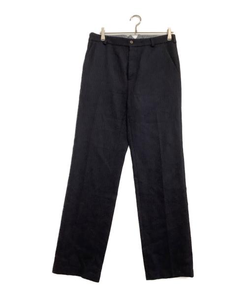 FRANK LEDER（フランクリーダー）FRANK LEDER (フランクリーダー) ウールストライプパンツ ネイビー サイズ:表記なしの古着・服飾アイテム