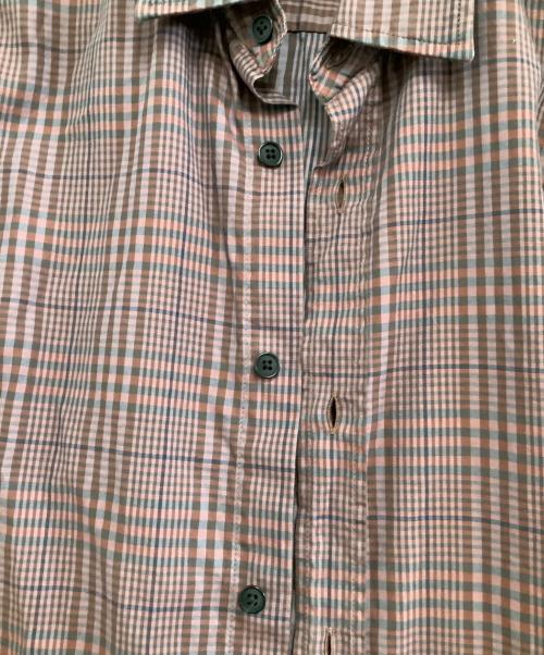 HUGO BOSS（ヒューゴ ボス）HUGO BOSS (ヒューゴ ボス) 長袖シャツ　スリムフィット　	チェック パープル サイズ:Ｓの古着・服飾アイテム