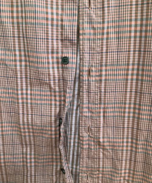 HUGO BOSS（ヒューゴ ボス）HUGO BOSS (ヒューゴ ボス) 長袖シャツ　スリムフィット　	チェック パープル サイズ:Ｓの古着・服飾アイテム