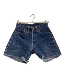 LEVI'S（リーバイス）の古着「デニムハーフパンツ　ボタン裏2/Sタイプ」｜インディゴ