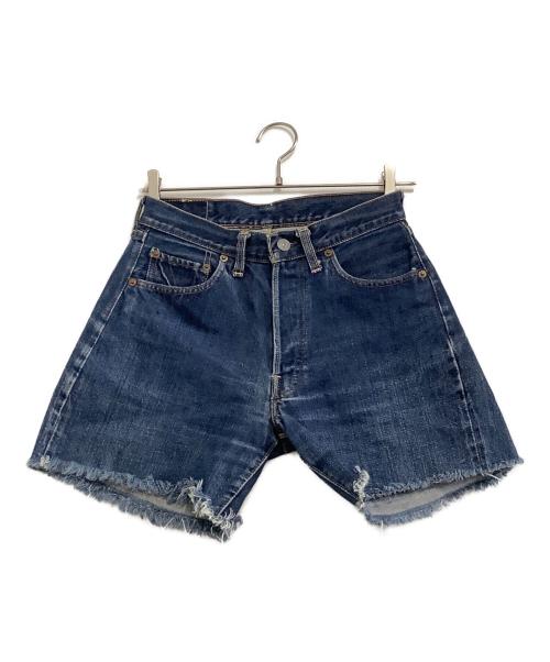 LEVI'S（リーバイス）LEVI'S (リーバイス) デニムハーフパンツ　ボタン裏2/Sタイプ インディゴ サイズ:W29L29の古着・服飾アイテム