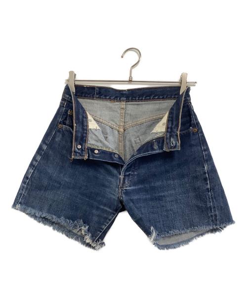LEVI'S（リーバイス）LEVI'S (リーバイス) デニムハーフパンツ　ボタン裏2/Sタイプ インディゴ サイズ:W29L29の古着・服飾アイテム