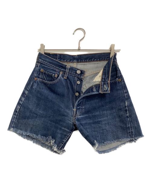 LEVI'S（リーバイス）LEVI'S (リーバイス) デニムハーフパンツ　ボタン裏2/Sタイプ インディゴ サイズ:W29L29の古着・服飾アイテム