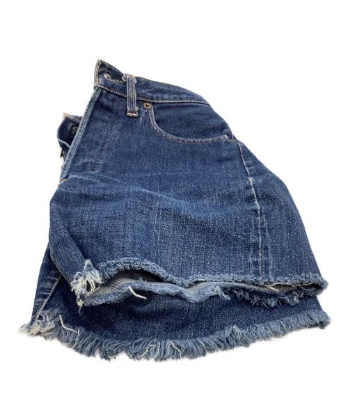 LEVI'S（リーバイス）LEVI'S (リーバイス) デニムハーフパンツ　ボタン裏2/Sタイプ インディゴ サイズ:W29L29の古着・服飾アイテム