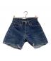 LEVI'S（リーバイス）の古着「デニムハーフパンツ　ボタン裏2/Sタイプ」｜インディゴ