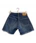 LEVI'S (リーバイス) デニムハーフパンツ　ボタン裏2/Sタイプ インディゴ サイズ:W29L29：20000円